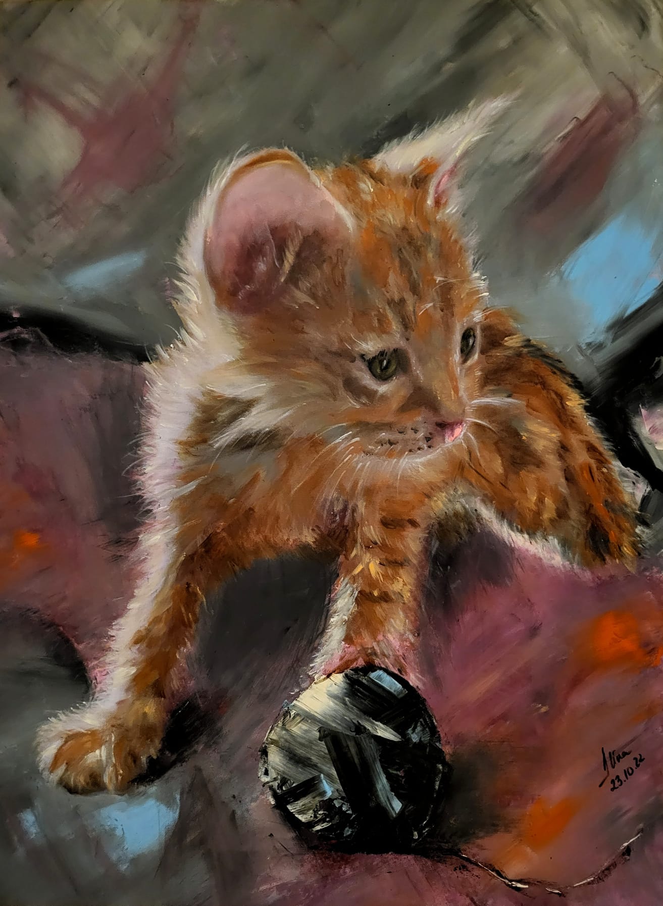 ArteDiAlina.com painting: Age of innocence